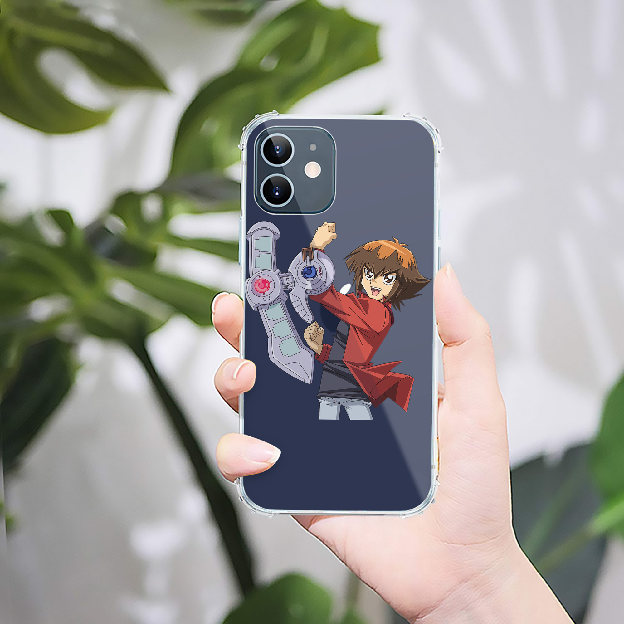 （画像用） 遊☆戯☆王 Yu-Gi-Oh! 【iPhone 12シリーズ対応】透明スマホケース（クリアソフトケース）
